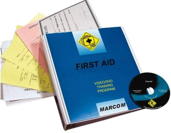 Marcom - First Aid, Multimedia Training Kit - 13 Minute Run Time DVD, English and Spanish - Best Tool & Supply