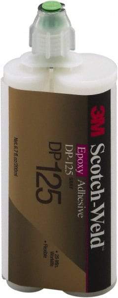 3M - 400 mL Syringe Two Part Epoxy - 25 min Working Time, Series DP125 - Best Tool & Supply