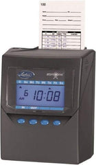 Lathem Time - Time Clocks & Time Recorders Punch Style: Electronic Power Source: Rechargeable Battery Pack - Best Tool & Supply