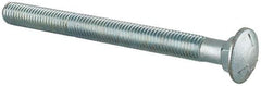 Value Collection - 5/8-11 UNC 7" Length Under Head, Standard Square Neck, Carriage Bolt - Grade 5 Steel, Zinc-Plated Finish - Best Tool & Supply