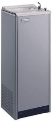 Halsey Taylor - 8 GPH Cooling Capacity Deluxe Floor Standing Water Cooler & Fountain - 0.16 hp, Optional Glass Filler Sold Separately - Best Tool & Supply