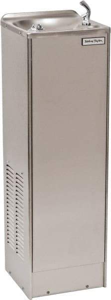 Halsey Taylor - 2.8 GPH Cooling Capacity Economy Floor Standing Water Cooler & Fountain - In-Wall, 105 Max psi, 120 VAC Volts, 230 Watts, 2.5 Full Load Amperage, Stainless Steel - Best Tool & Supply