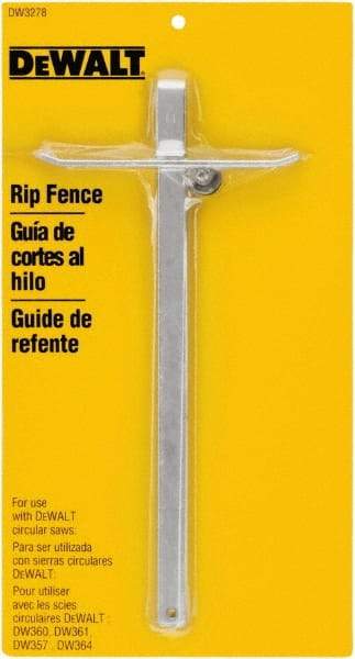 DeWALT - Power Saw Accessory - F/TOP HNDLE CIRCLR SAW DEWALT RIP FENCE - Best Tool & Supply