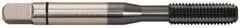 Balax - 5/16-24 UNF 2B H8 Thread Limit Bottoming Thread Forming Tap - Powdered Metal High Speed Steel, TiCN Finish, 2-23/32" OAL, 0.88" Thread Length, Right Hand Thread, Series BXSTEEL - Best Tool & Supply