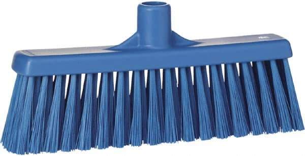 Vikan - 5-5/8" OAL Polyester Bristle Lobby Broom - 3" Bristle Length, 11" Wide - Best Tool & Supply