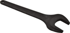 Facom - 75mm Standard Service Open End Wrench - 19-11/16" OAL, Single End, Black Finish, 15° Head Angle - Best Tool & Supply