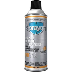 Sprayon - 16 Ounce Aerosol Can, White, General Purpose Mold Release - Zinc Stearate Composition - Best Tool & Supply