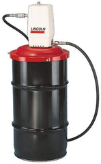 Lincoln - Grease Lubrication Aluminum Air-Operated Pump - For 120 Lb Container - Best Tool & Supply