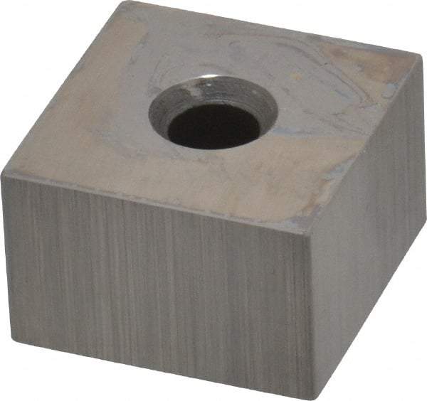 Mitutoyo - 0.6" Square Steel Gage Block - Accuracy Grade 0, Includes Certificate of Inspection - Best Tool & Supply