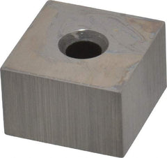 Mitutoyo - 0.6" Square Steel Gage Block - Accuracy Grade 0, Includes Certificate of Inspection - Best Tool & Supply