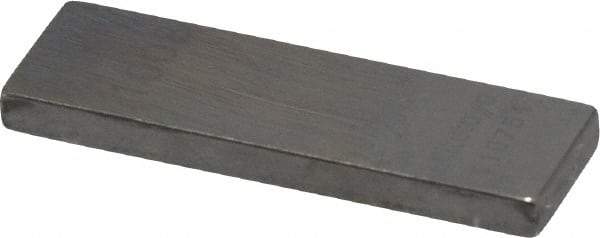 Mitutoyo - 0.1008" Rectangular Steel Gage Block - Accuracy Grade 0, Includes Certificate of Inspection - Best Tool & Supply