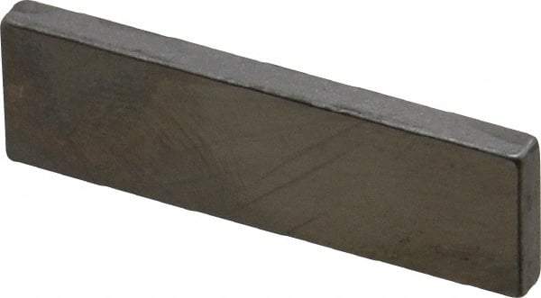 Mitutoyo - 0.1009" Rectangular Steel Gage Block - Accuracy Grade 0, Includes Certificate of Inspection - Best Tool & Supply