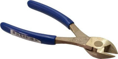 Ampco - 7" OAL, Diagonal Cutter - Aluminum Bronze Handle - Best Tool & Supply