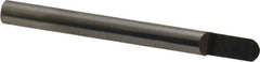 Accupro - 3/16 Inch Diameter, 2 Inch Overall Length, 3/8 Inch Split Length, Solid Carbide, Full Radius Split End Carbide Blank - Single End - Best Tool & Supply