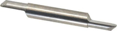 Accupro - 5/16 Inch Diameter, 2-1/2 Inch Overall Length, 1/2 Inch Split Length, Solid Carbide, Full Radius Split End Carbide Blank - Double End - Best Tool & Supply