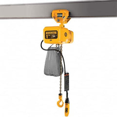 Harrington Hoist - Electric Hoists Type: Electric Chain Hoist Load Capacity (Ton): 2 - Best Tool & Supply