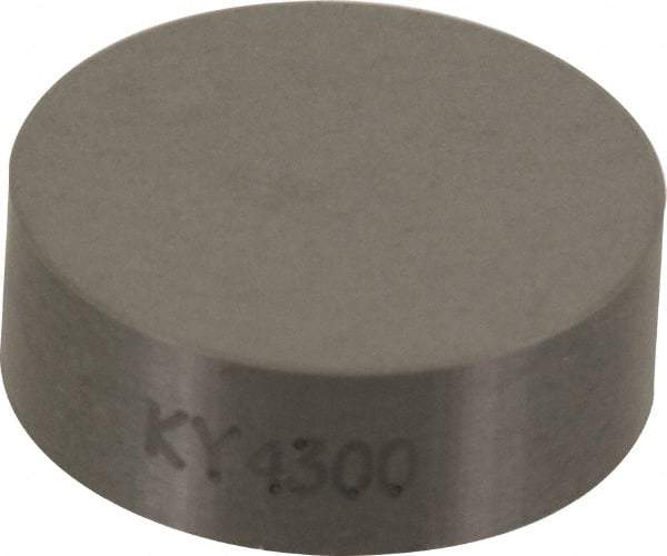 Kennametal - RNG45 E Grade KY4300 Ceramic Turning Insert - Al2O3/SiCw Finish, Round, 1/2" Inscr Circle, 5/16" Thick - Best Tool & Supply