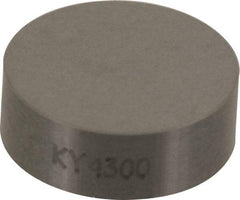 Kennametal - RNG45 E Grade KY4300 Ceramic Turning Insert - Al2O3/SiCw Finish, Round, 1/2" Inscr Circle, 5/16" Thick - Best Tool & Supply