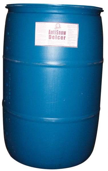 Bare Ground Solutions - 55 Gal Drum Magnesium Chloride Liquid - Effective to -25°F - Best Tool & Supply