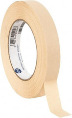 Intertape - 3/4" Wide x 60 Yd Long Tan Paper Masking Tape - Series PG5, 6.3 mil Thick, 25 In/Lb Tensile Strength - Best Tool & Supply