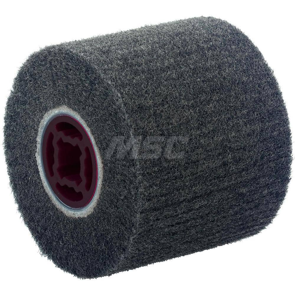 Unmounted Flap Wheels; Abrasive Type: Non-Woven; Abrasive Material: Nylon; Outside Diameter (Inch): 4; Face Width (Inch): 4; Center Hole Size (Inch): 7/8; Grade: Very Fine; Grit: 600; Maximum RPM: 5600