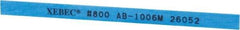 Value Collection - Rectangular, Ceramic Fiber Finishing Stick - 4" Long x 15/64" Wide x 1/32" Thick, 800 Grit, Super Fine Grade - Best Tool & Supply