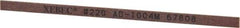 Value Collection - Rectangular, Ceramic Fiber Finishing Stick - 4" Long x 5/32" Wide x 1/32" Thick, 220 Grit, Very Fine Grade - Best Tool & Supply