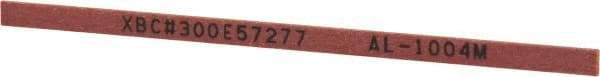 Value Collection - Rectangular, Ceramic Fiber Finishing Stick - 4" Long x 5/32" Wide x 1/32" Thick, 300 Grit, Extra Fine Grade - Best Tool & Supply