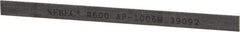 Value Collection - Rectangular, Ceramic Fiber Finishing Stick - 4" Long x 15/64" Wide x 1/32" Thick, 600 Grit, Super Fine Grade - Best Tool & Supply