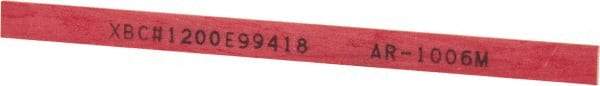 Value Collection - Rectangular, Ceramic Fiber Finishing Stick - 4" Long x 15/64" Width, 1,200 Grit, Ultra Fine Grade - Best Tool & Supply