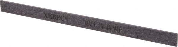 Value Collection - Rectangular, Ceramic Fiber Finishing Stick - 4" Long x 15/64" Width, 120 Grit, Fine Grade - Best Tool & Supply