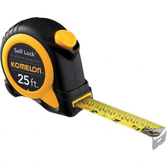 Komelon - 25' x 1" Yellow Blade Tape Measure - Best Tool & Supply