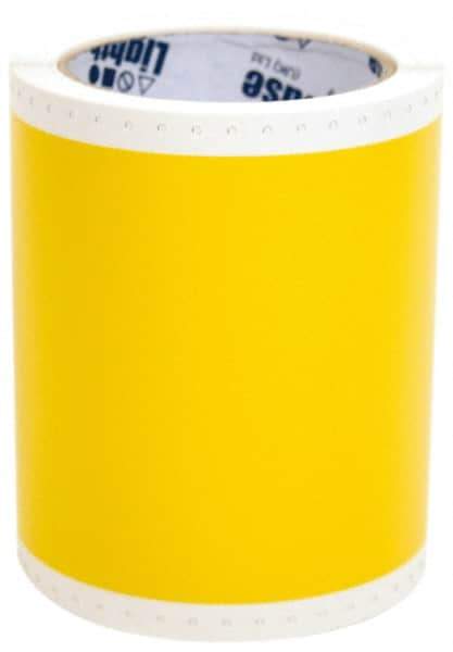 NMC - 588" Long, Yellow Vinyl Tape - For CPM 100 Sign & Label Printing System - Best Tool & Supply