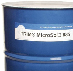 Master Fluid Solutions - Trim MicroSol 685, 54 Gal Drum Cutting & Grinding Fluid - Semisynthetic, For Machining - Best Tool & Supply