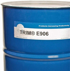 Master Fluid Solutions - Trim E906, 54 Gal Drum Emulsion Fluid - Water Soluble, For Cutting, Drilling, Tapping, Reaming - Best Tool & Supply