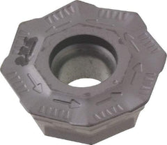 Iscar - OFMT0706 76 Grade IC928 Carbide Milling Insert - TiAlN Finish, 0.1791" Thick, 0.7008" Inscribed Circle, 0.6mm Corner Radius - Best Tool & Supply