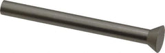 Dayton Lamina - 0.3375" Head Diam, 3/16" Shank Diam, Quill Head, High Speed Steel Solid Mold Die Blank & Punch - 60° Head Angle, 0.1313" Head Height, 2" OAL, Blank Punch, KWX Series - Best Tool & Supply