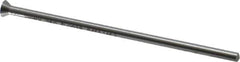 Dayton Lamina - 0.1688" Head Diam, 3/32" Shank Diam, Quill Head, High Speed Steel Solid Mold Die Blank & Punch - 60° Head Angle, 0.0657" Head Height, 2-1/2" OAL, Blank Punch, KWX Series - Best Tool & Supply