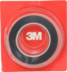 3M - 36 Yds. x 1", Gray PTFE Film Tape - 5491 Series, 6.7 mil Thick, 40 Lb./Inch Tensile Strength - Best Tool & Supply