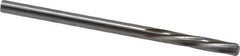 Magafor - 3.109mm Solid Carbide 6 Flute Chucking Reamer - Spiral Flute, 0.1224" Straight Shank, 19/32" Flute Length, 2-1/4" OAL - Best Tool & Supply