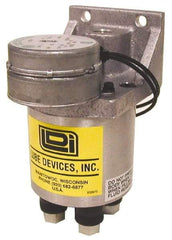 LDI Industries - 0.16 cc Output per Cycle, 2 Outlet Central Lubrication System Electric Pump - 66.55mm Wide x 134.37mm High, 120 Volt, Oil/Grease, 1/8-27 Outlet Thread, NPTF - Best Tool & Supply