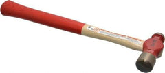 Proto - 1/4 Lb Head Ball Pein Hammer - Wood Handle with Red Laquer Grip, 11" OAL - Best Tool & Supply