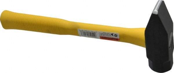 Stanley - 2-1/2 Lb Head Blacksmith's Hammer - 13-3/4" OAL, Fiberglass Handle - Best Tool & Supply