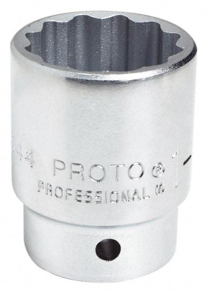 Blackhawk by Proto - 3/4" Drive, Standard Hand Socket - 12 Points, 2-45/64" OAL, Alloy Steel, Black Finish - Best Tool & Supply