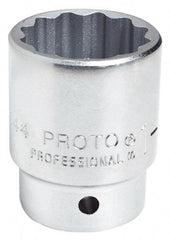 Blackhawk by Proto - 3/4" Drive, Standard Hand Socket - 12 Points, 2-45/64" OAL, Alloy Steel, Black Finish - Best Tool & Supply