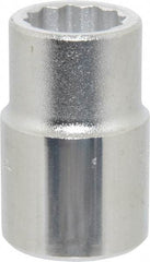 Proto - 3/4", 3/4" Drive, Standard Hand Socket - 12 Points, 2" OAL, Chrome Finish - Best Tool & Supply