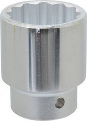 Proto - 1-1/2", 3/4" Drive, Standard Hand Socket - 12 Points, 2-13/32" OAL, Chrome Finish - Best Tool & Supply