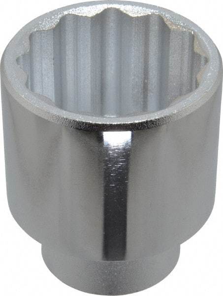 Proto - 1-7/8", 1/4" Drive, Standard Hand Socket - 6 Points, 2" OAL, Chrome Finish - Best Tool & Supply