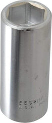 Proto - 1", 3/4" Drive, Deep Hand Socket - 6 Points, 3-1/2" OAL, Chrome Finish - Best Tool & Supply