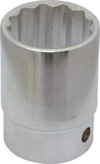 Proto - 3/4" Drive, Standard Hand Socket - 12 Points, 2-7/32" OAL, Chrome Finish - Best Tool & Supply